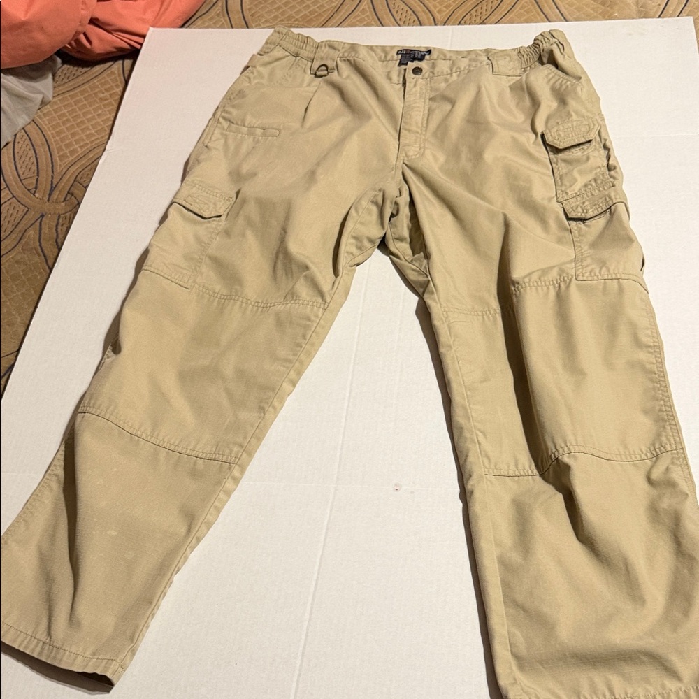 5.11 Tactical Men's Khaki Cargo Pants 42/32